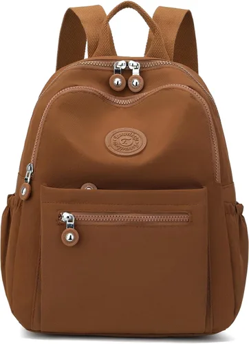 Miniatura 54 de Tanweibago Mini mochilas de nailon para mujer, mochilas pequeñas de 11L para mujer, mochila ligera casual para mujer, mochila de viaje de compras