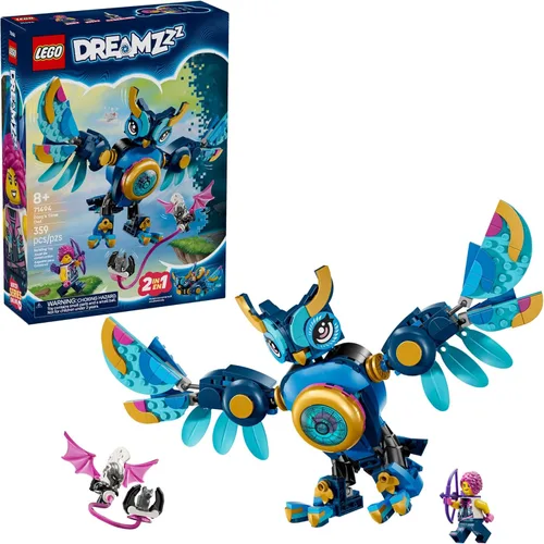 LEGO DREAMZzz Búho del Tiempo de Zoey - Juego de construcción para niñas y niños - Juego de roles para contar historias para niños, a partir de 8
