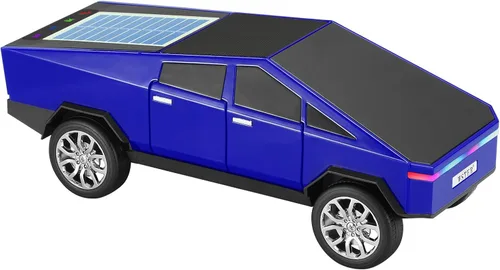 WSTER Altavoz Bluetooth con forma de automóvil alimentado por energía solar, estéreo inalámbrico portátil, calidad de sonido de alta definición,