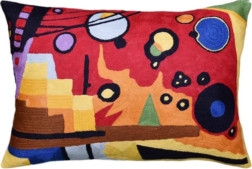 Miniatura 12 de Funda de almohada lumbar Klimt Pájaros verdes Árbol de la vida Floral moderno Almohadas para exteriores Cojín de silla de mediados