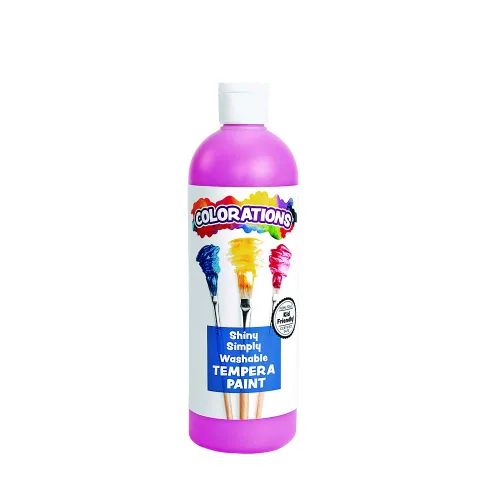 Miniatura 14 de Colorations Pintura lavable con efecto metálico, 16 onzas líquidas, negro, no tóxico, vibrante, atrevido, pintura para niños, manualidades