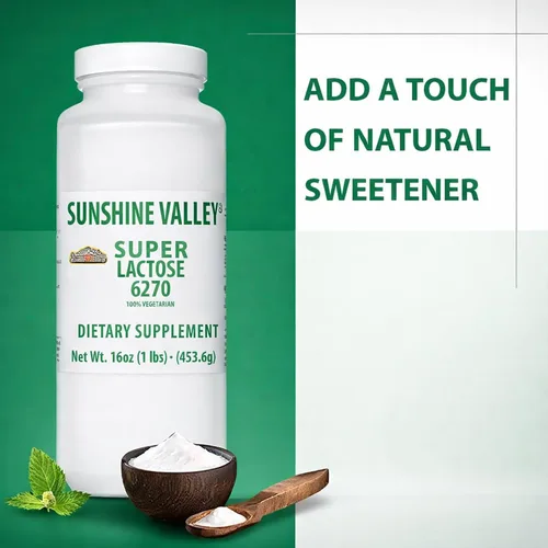 Miniatura 6 de Sunshine Valley Super Lactosa en polvo de azúcar, estabilizador natural de alimentos, cerveza casera de lactosa en la fabricación de cerveza