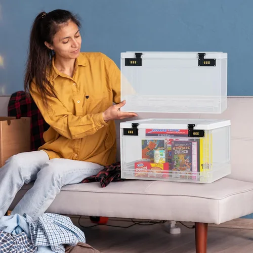 Miniatura 5 de Caja de seguridad con casillero, caja de seguridad para oficina, escuela, artículos personales para el hogar, gabinete con cerradura