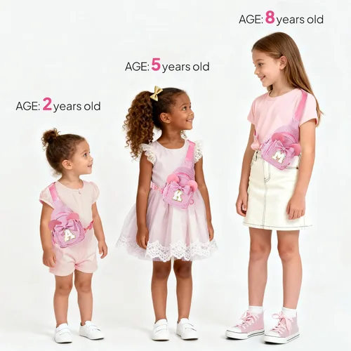 Miniatura 5 de Bolso bandolera para niñas pequeñas, regalos para el día de San Valentín para niños y niñas, regalo de cumpleaños para niños, hija, hermana, niña