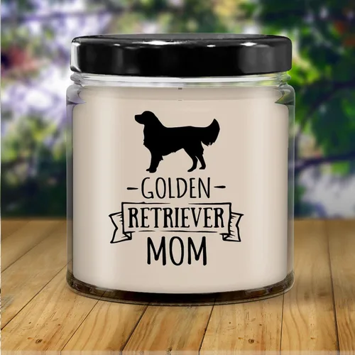 Miniatura 4 de Velas Golden Retriever para mamá, regalos para mujer, regalos para ella, esposa, novia, regalos de cumpleaños para mujeres, mamá, mejor amiga, Vela