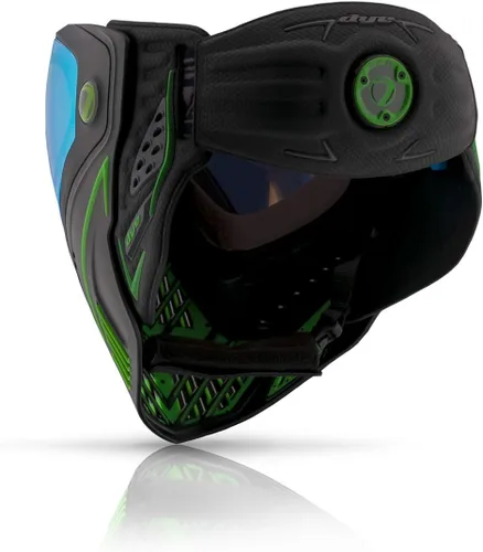 Miniatura 3 de Dye i5 Gafas de paintball – Lente térmica antivaho – Correa GSR Pro, orejas formadas por compresión – Protección facial profesional