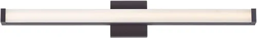 Miniatura 10 de Maxim 52000BZ Spec Collection - Lámpara LED regulable de 18 pulgadas para tocador de baño, I 3500 K, bronce, moderna y contemporánea, perfecta