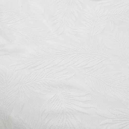 Miniatura 8 de Tache - Juego de edredón de 6 piezas de satén sedoso con volantes de encaje floral blanco perla brillante dulce victoriano glamour lujoso boda