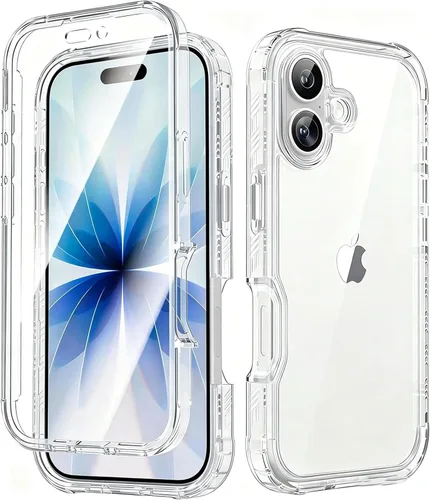 Miniatura 46 de Lifedance - Funda diseñada para iPhone 14/iPhone 13, funda protectora resistente de cuerpo completo con protector de pantalla incorporado