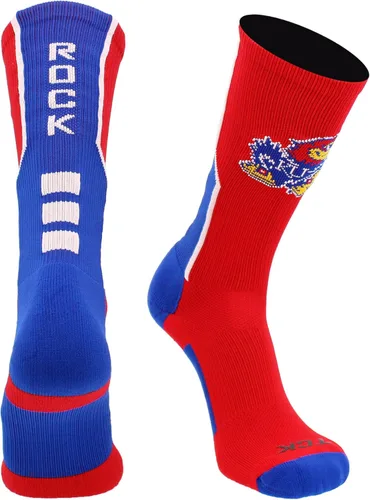 Miniatura 21 de TCK NCAA Perimeter Crew Socks, calcetines deportivos de equipo de rendimiento atlético para hombres y mujeres, absorben la humedad, con licencia