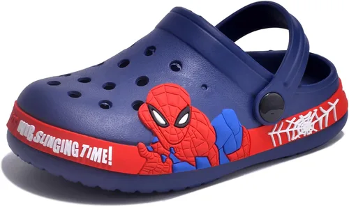 Miniatura 2 de viorwzde Zuecos para niños y niñas, bonitos dibujos animados, zapatos de jardín, sandalias de playa, sandalias de ducha antideslizantes para el agua