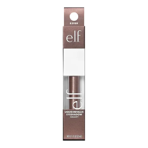 Miniatura 4 de e.l.f. Sombra de ojos líquida metálica, fórmula de secado rápido y larga duración a base de gel para una cobertura pigmentada de una pasada, vegana