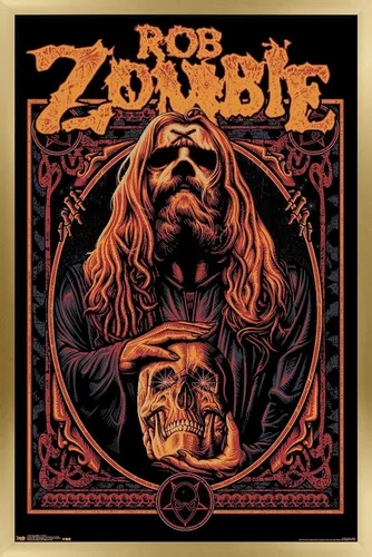 Miniatura 14 de Trends International Rob Zombie - Warlock Wall Poster, 14.725" x 22.375", Barnwood Framed Version