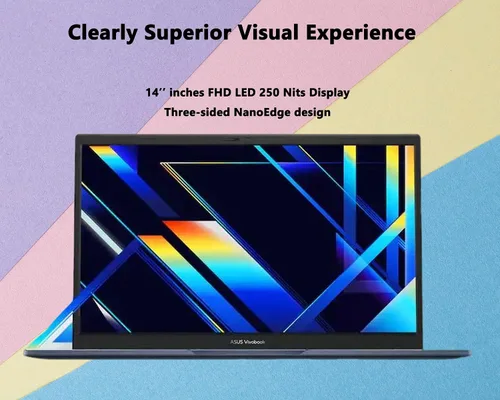 Miniatura 3 de ASUS Vivobook 14" Laptop FHD de 250 nits, Intel i3-1315U, 16 GB de RAM+SSD de 1 TB, ligero y batería de todo el día, durabilidad, Windows 11