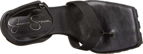 Miniatura 5 de Jessica Simpson Kielne - Sandalias de tacón de bloque mixto para mujer