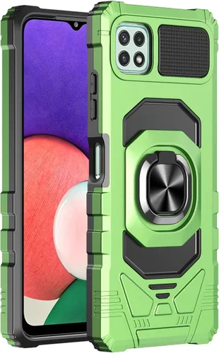 Miniatura 10 de Funda compatible con Boost Mobile Celero 5G Plus 2023 con protector de pantalla de vidrio [grado militar] anillo de montaje en automóvil con soporte