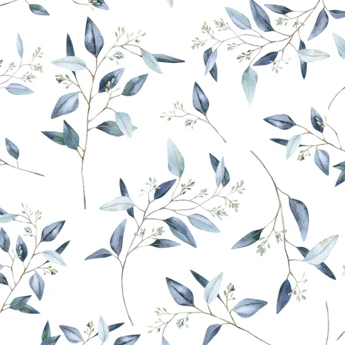 Miniatura 11 de Papel tapiz de hojas para despegar y pegar, papel de contacto con hojas de plantas verde oliva/beige, papel de pared botánico vintage, autoadhesivo