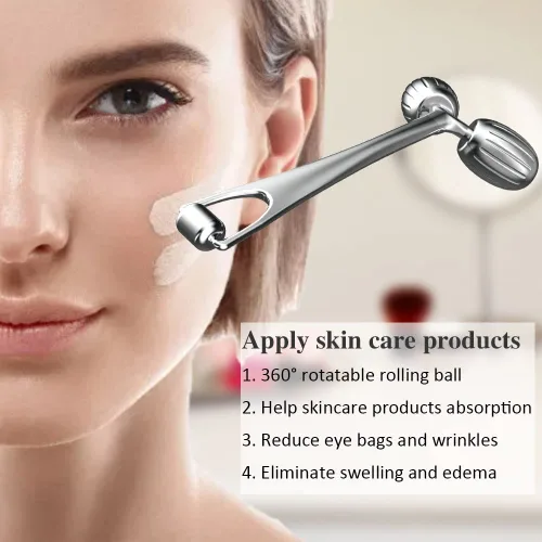 Miniatura 3 de Yeamon Gua Sha - Juego de herramientas faciales y rodillos faciales, herramienta de masaje facial para rutina de cuidado de la piel de las mujeres