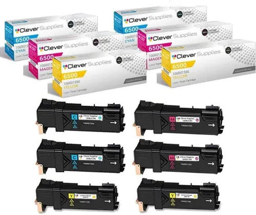 Miniatura 78 de CS compatible Xerox Phaser 6510/WorkCentre 6515 (106r03480) 2 cartuchos de tóner negro para Phaser 6510, WorkCentre 6515 2 negro