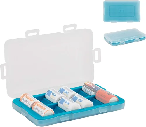 Miniatura 14 de JJC Estuche para Baterías de 9V para 4x 9V, Resistente al Agua y a Prueba de Golpes, Organizador de Almacenamiento de Baterías de 9V Estuche