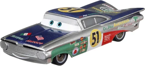Disney Cars Saludos Amigos Ramone, miniatura, juguete coleccionable de automóvil basado en películas de coches, para niños de 3 años en adelante,