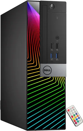 Miniatura 5 de Dell Computadora de escritorio Optiplex de factor de forma pequeño Intel 8ª generación i5-8500 (6 núcleos) hasta 4.10 GHz Memoria RAM DDR4 de 16