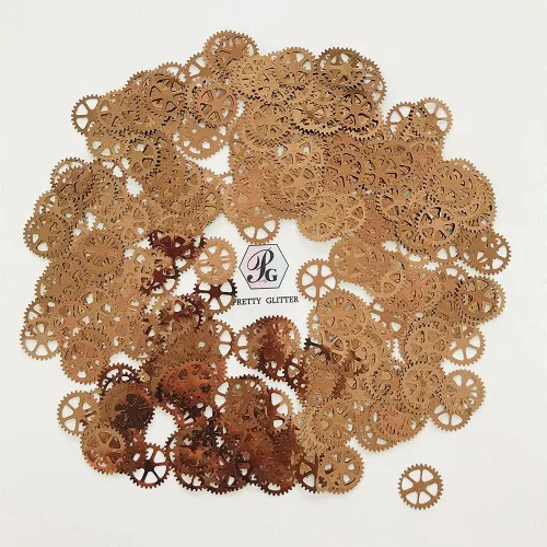 Miniatura 39 de Paquete de 0.35 onzas por paquete, astilla de 0.47 pulgadas con purpurina de huesos grandes, para festivales, rave, maquillaje, rostro, cuerpo