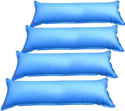 Miniatura 6 de Robelle Deluxe Almohada de aire ecualizadora de hielo, Paquete de 4, Azul