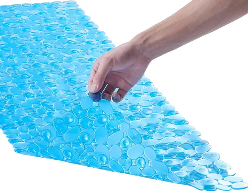 Miniatura 8 de Webos Alfombrilla de Ducha Antideslizante: Alfombrilla Extra Grande de Guijarros para Bañera para Familias, Tapete Antideslizante para Ducha