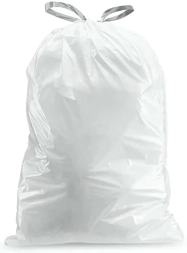 Miniatura 3 de Plasticplace Revestimientos para botes de basura con aroma a lavanda y vainilla suave con cordón blanco, compatibles con Code Q (200 unidades) │