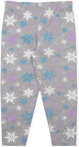 Miniatura 4 de Disney Frozen Elsa - Conjunto de camisa de manga larga para niñas chaleco y leggings para niños pequeños color blancogrisazul Morado 2T