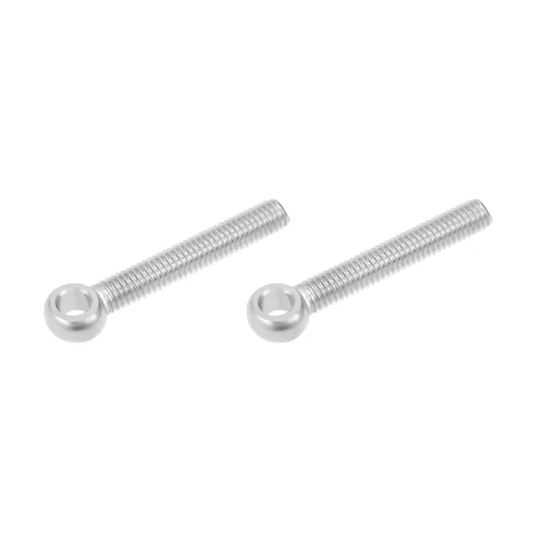 Miniatura 13 de METALLIXITY Perno de elevación oscilante de hombro (M6 x 0.787 in), 5 unidades, pernos de ojo de acero inoxidable 304, para renovación del hogar