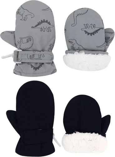 Miniatura 70 de Urban Virgin Guantes de invierno para bebés y niños pequeños, con forro polar, cálidos, impermeables, guantes de nieve para niños y niñas