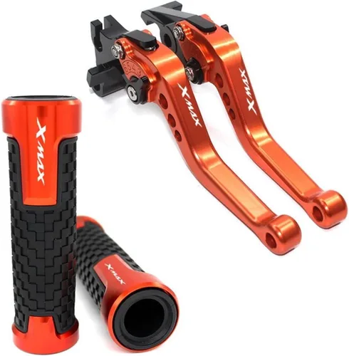Miniatura 6 de Palancas de embrague de freno ajustables para motocicleta, empuñaduras de freno de mano para Yamaha XMAX250 XMAX300 XMAX400 Xmax X-MAX 250 300 400