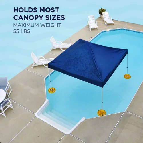 Miniatura 6 de Kit de flotadores de toldo de agua – Kit para flotar tu toldo en el agua – Kit de toldo flotante duradero para piscina – Kit de flotadores