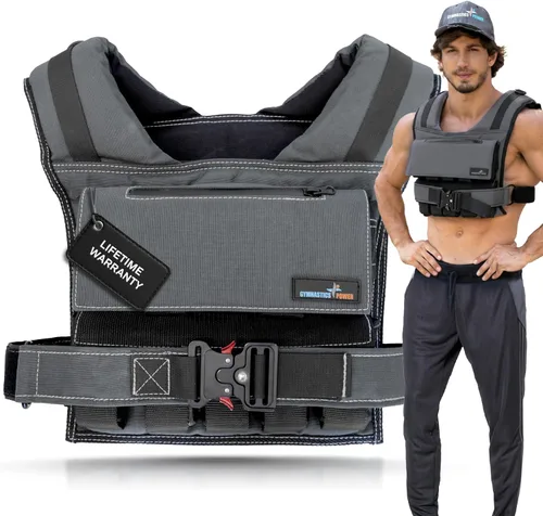 Miniatura 11 de Weighted Vest Adjustable for Men and Women – Workout Weight Training Vest for Fitness, Running, Strength, Exercise & Cross Training