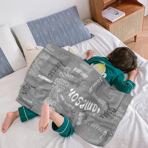 Miniatura 5 de Mantas de bebé personalizadas para niñas y niños, regalos personalizados para bebés, niñas y niños