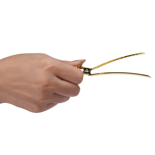 Miniatura 7 de Pinzas de corte de acero inoxidable para cabello y pico de pato - Pasadores para peluquería y uso en salones de belleza