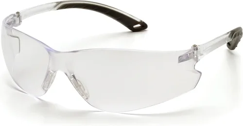 Miniatura 6 de Pyramex Itek - Gafas de seguridad con lentes ámbar, patillas ámbar Marco y lentes azul infinity