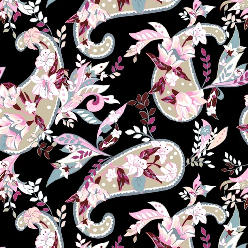 Miniatura 4 de Vera Bradley Bolso organizador de maquillaje cosmético mediano de algodón para mujer