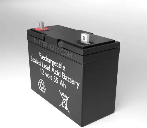 Miniatura 3 de BatteryGuy Scooters Winner 3 Ruedas de repuesto 12V 55Ah SLA Baterías equivalentes a la marca (Recargable) - Cantidad de 2