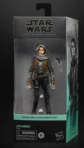 Miniatura 2 de STAR WARS The Black Series Jyn Erso - Figura de acción coleccionable de Rogue One: A Story de 6 pulgadas, juguetes para niños a partir de 4 años