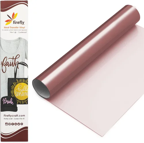 Miniatura 31 de Firefly Craft - Lámina de vinilo de transferencia de calor con purpurina turquesa HTV - Vinilo para transferencia térmica - Hojas de tela