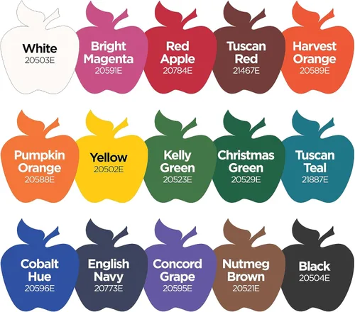 Miniatura 2 de Apple Barrel Kit de colores de otoño, juego de 16 piezas que incluye 15 pinturas acrílicas para manualidades y 1 Mod Podge Gloss, 96426