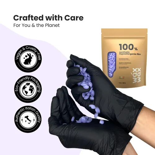 Miniatura 2 de Wax Wax Cuentas de cera dura de orquídea, cera facial para piel ultra sensible, sin colofonia, hipoalergénica, sin tiras, cuentas de cera de bajo