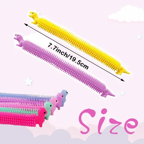 Miniatura 2 de 40 PIEZAS Juguete Fidget Elástico, Juguetes Fidget de Cuerdas Elásticas Coloridas, Juguetes Fidget Sensoriales Antiestrés para Niños y Adultos