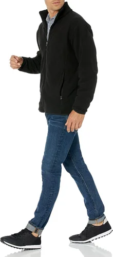 Miniatura 4 de Tienda Essentials - Chaqueta de vellón con cremallera completa para hombre disponible en tallas grandes y altas