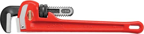 Miniatura 18 de RIDGID 31025 Llave de tubo recta modelo 18 resistente, llave de fontanería de 18 pulgadas