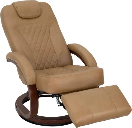 Miniatura 16 de RecPro Nash - Silla reclinable de 28 pulgadas, diseño moderno, muebles de caravana, base giratoria, silla reclinable (1 silla, masilla)