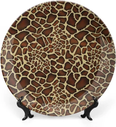 Miniatura 12 de XISUNYA Plato decorativo de 6 pulgadas, cerámica para niños, pingüinos de esquí en tablas de snowboard, deportes de invierno, impresión temática